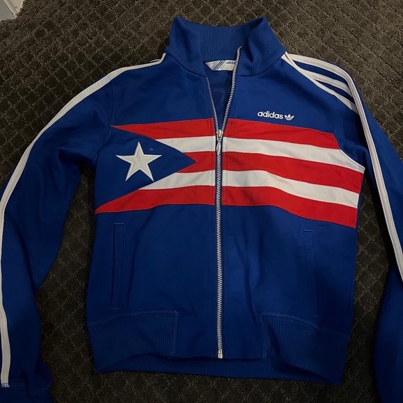 Woman’s Adidas Puerto Rico Track Jacket - Picture 1 of 4